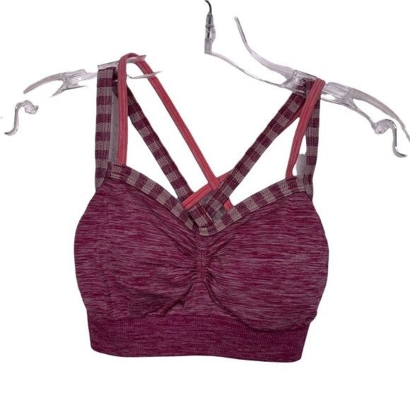 CALIA by Carrie Underwood Other - Calia Women's Size S Light Purple Strappy Workout Activewear Padded Sports Bra